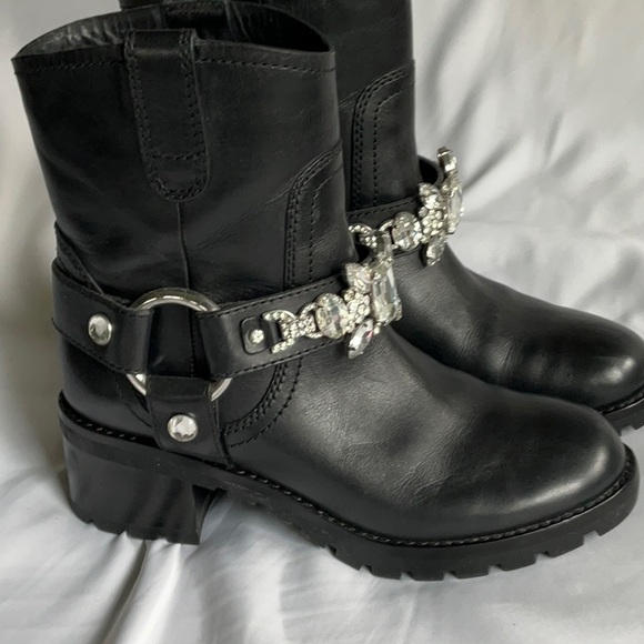 Marc Jacobs Embellished Boots 37.5 7.5 - Picture 5 of 10